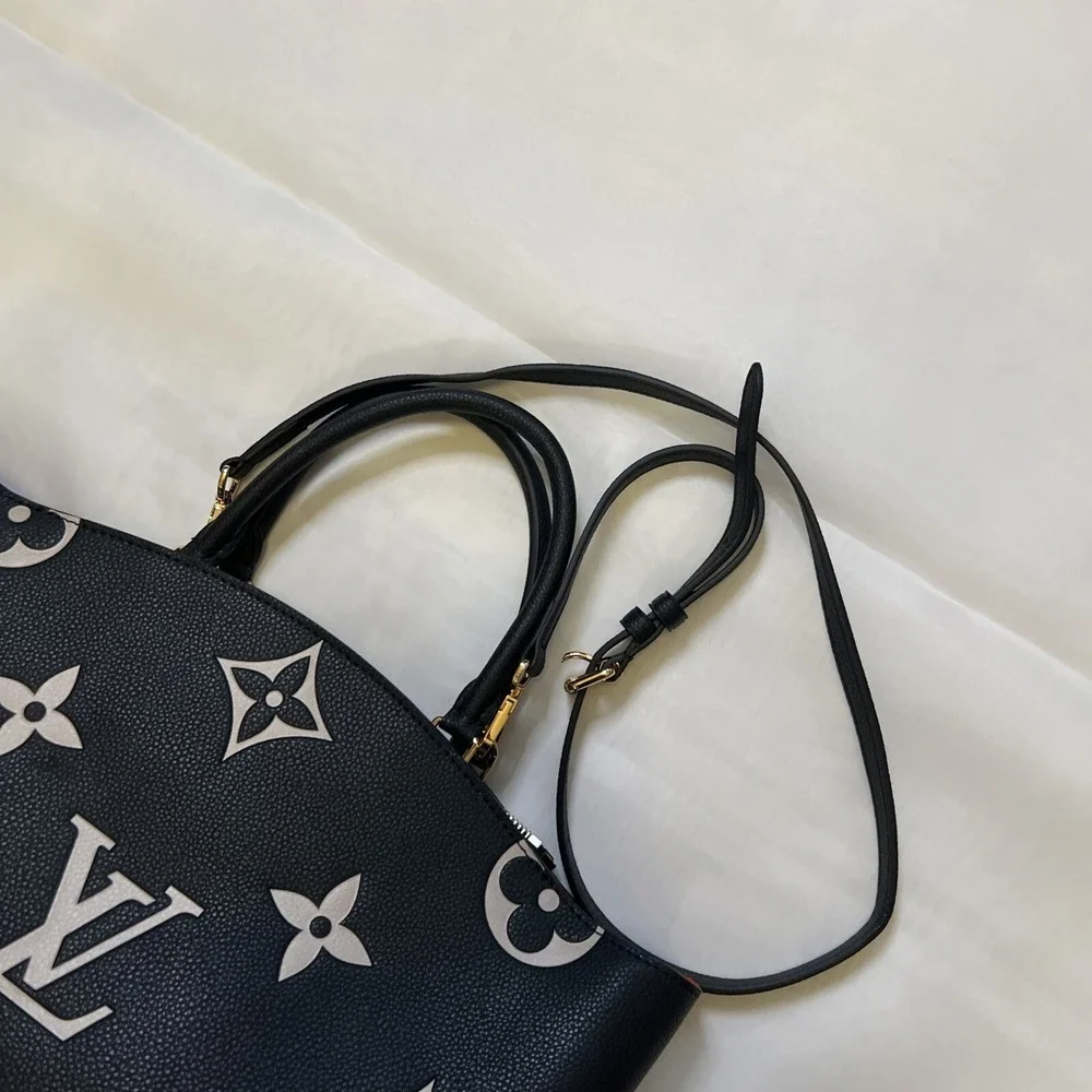 LOUIS VUITTON Grand Palais MM 2way Handbag M45842 Monogram leather Black Used LV